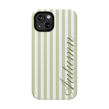 Personalized Green Beau iPhone Case