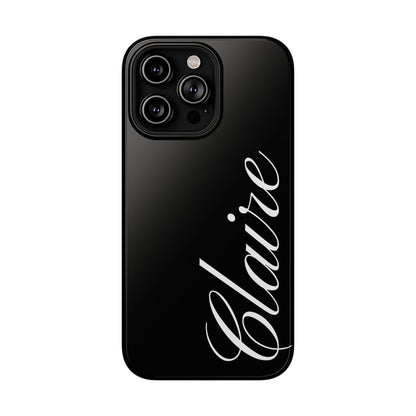 Custom Black iPhone Case