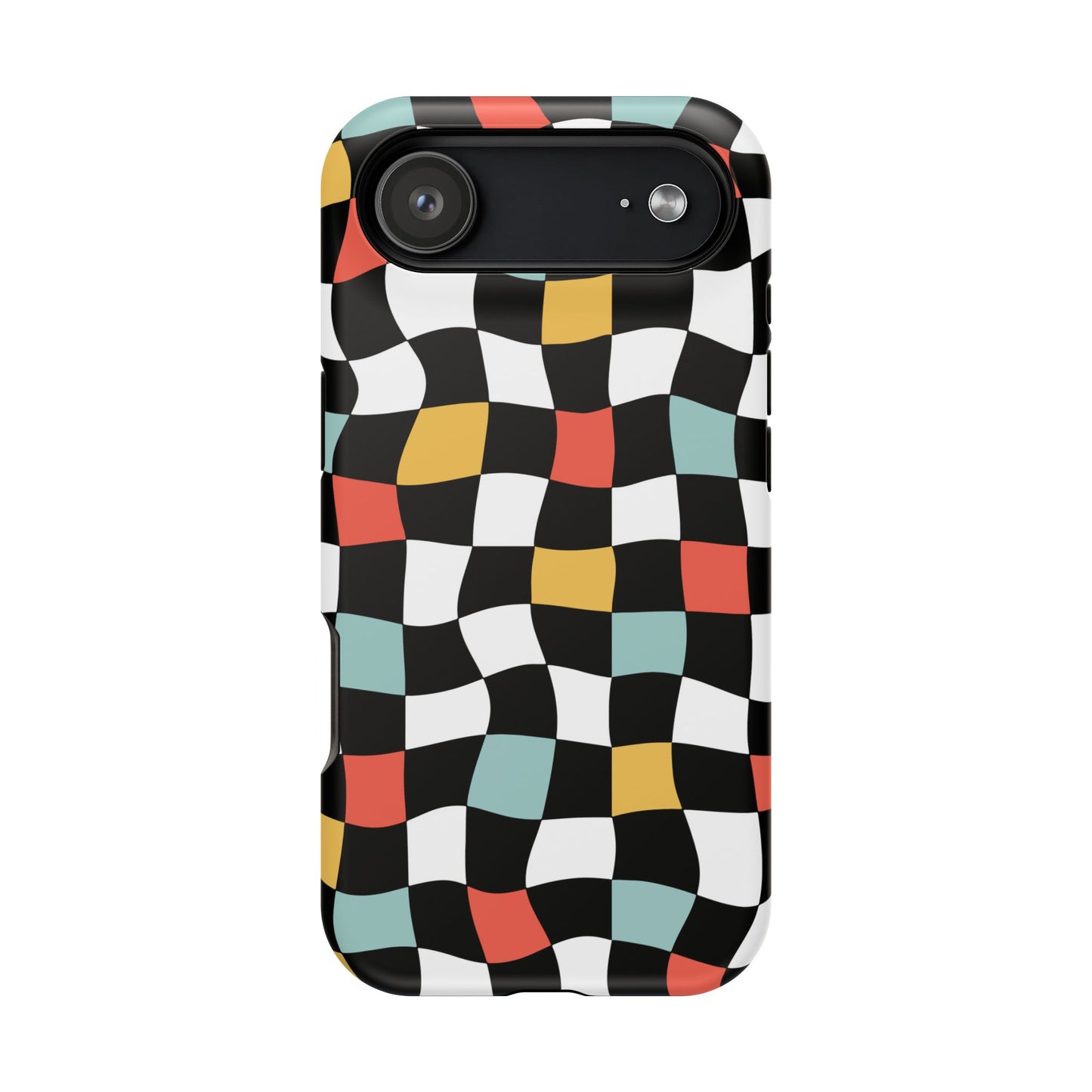 Retro Check iPhone Case
