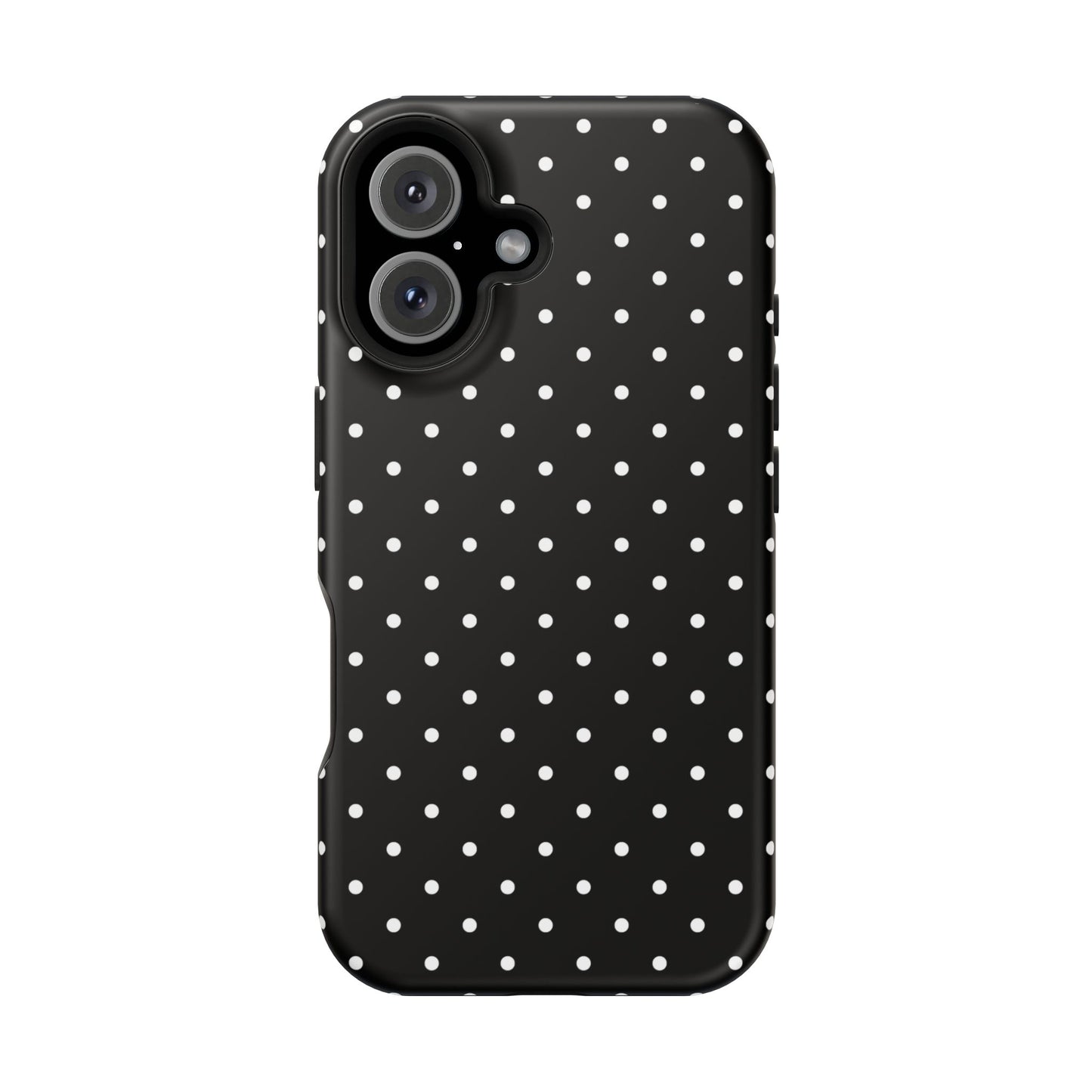 White Mini Dots iPhone Case
