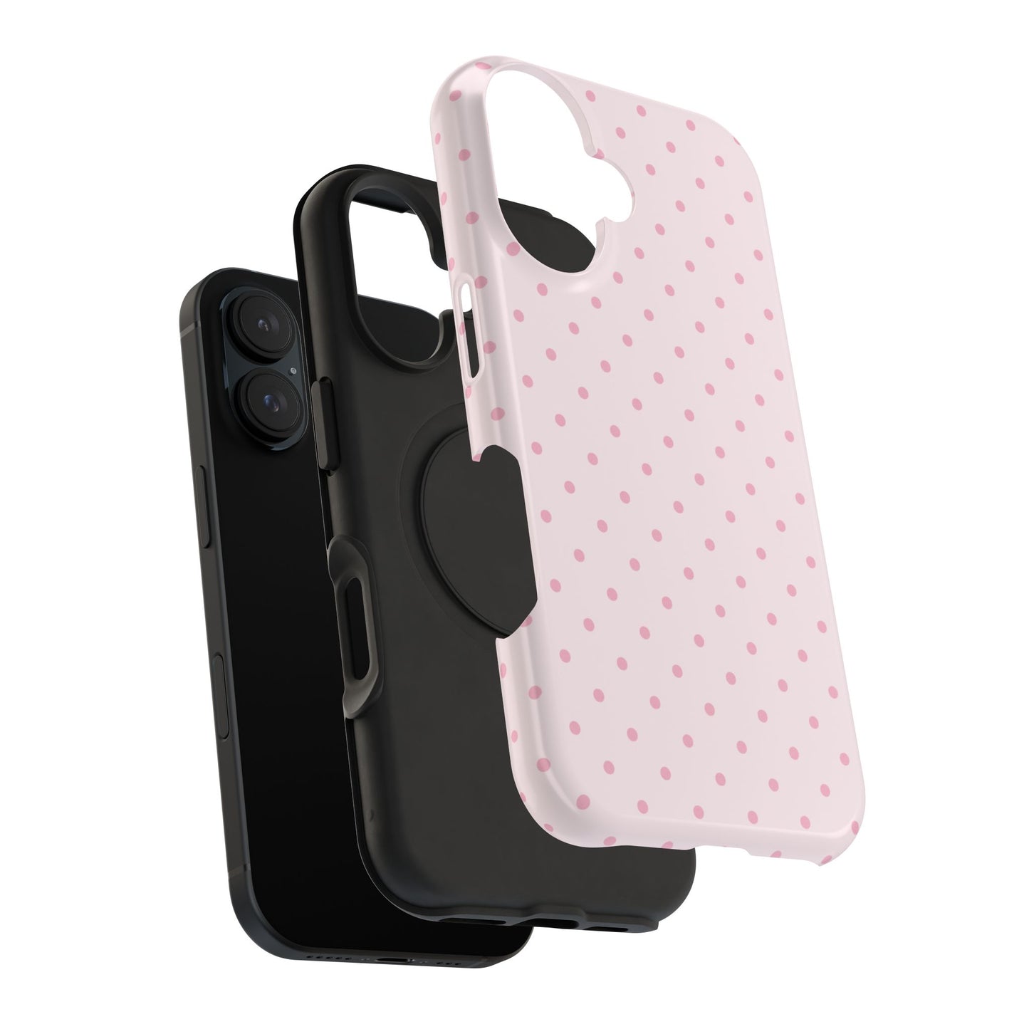 Pink Sprinkles Mini Dots iPhone Case