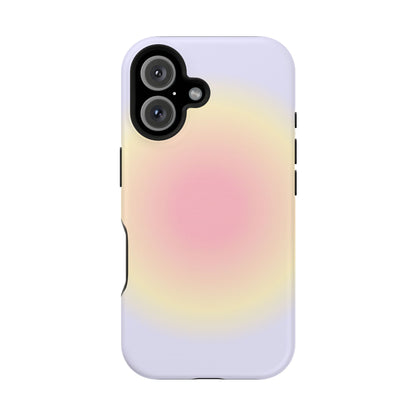 Lilac Aura iPhone Case