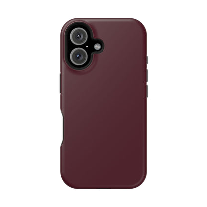 Burgundy iPhone Case