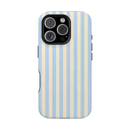 Lemon Sky Stripes iPhone Case