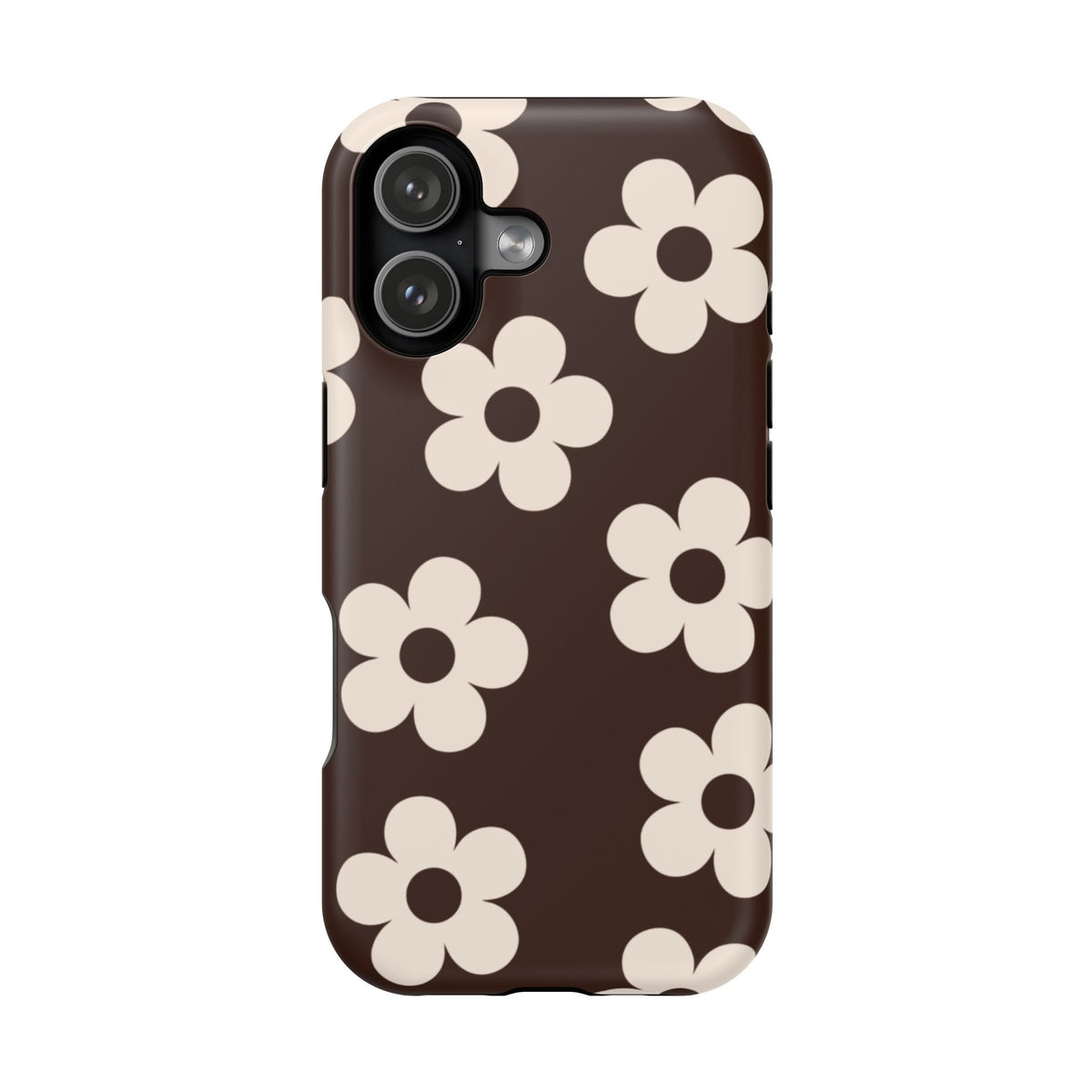 Cocoa Flowers iPhone Case