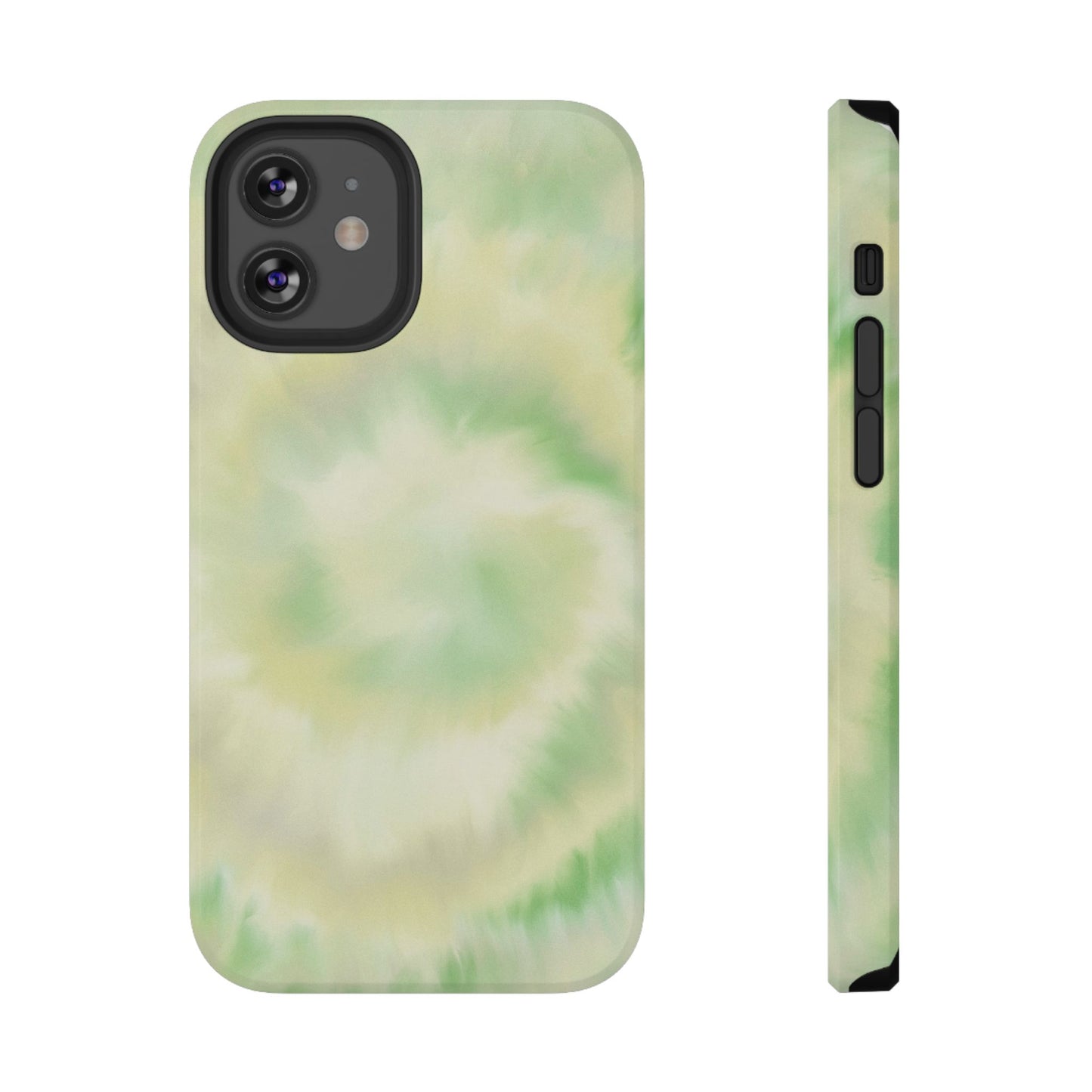 Lime Tie Dye iPhone Case