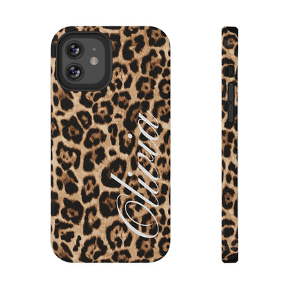 Custom Classic Leopard iPhone Case