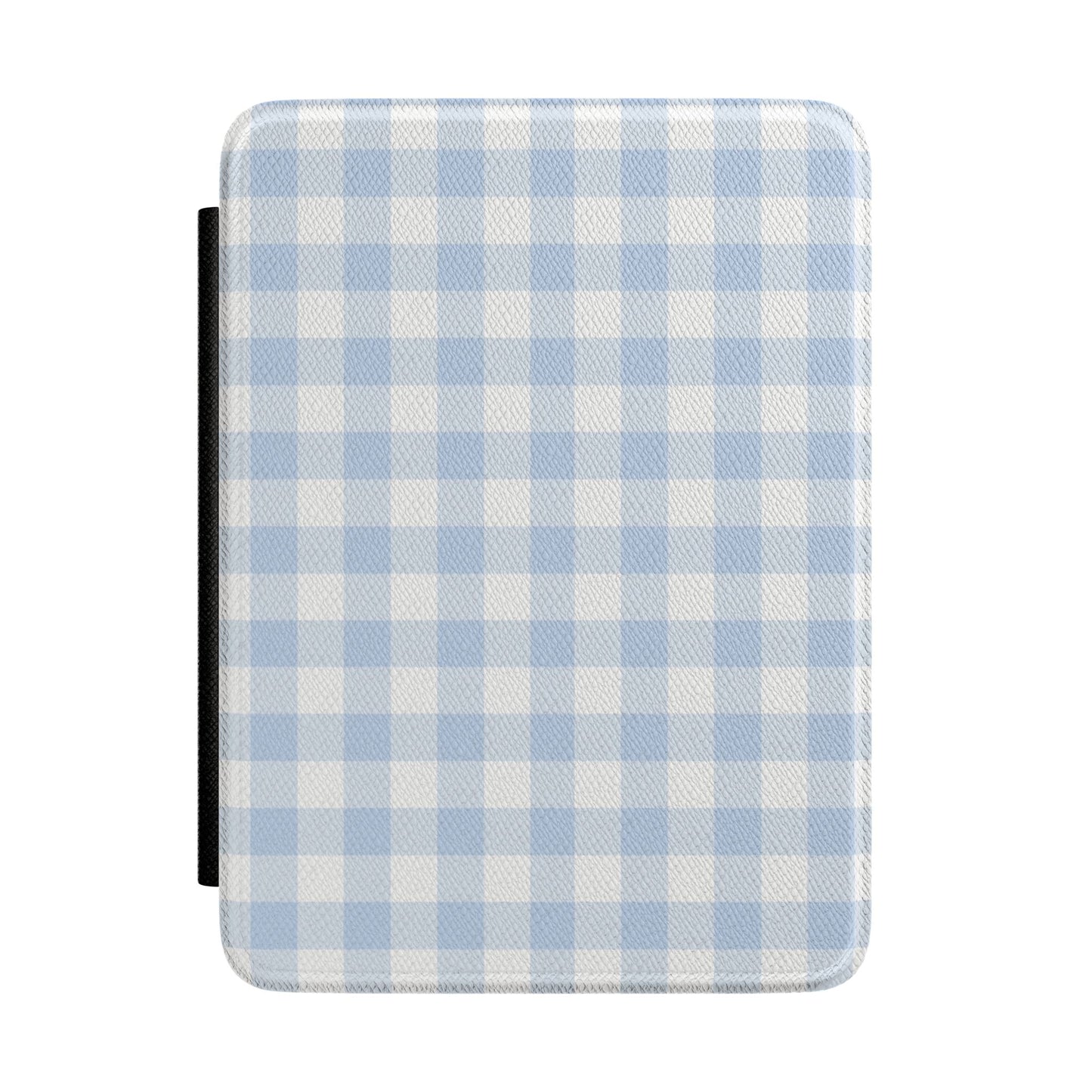 Blue Gingham Kindle Case