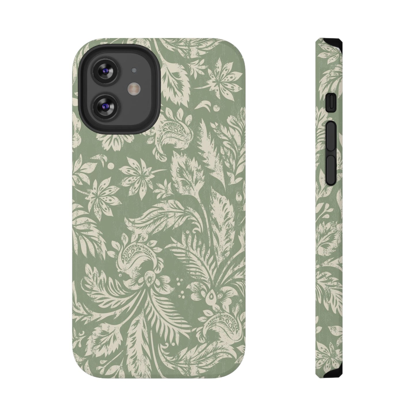 Sage Paisley iPhone Case