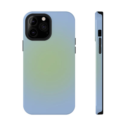 Blue & Green Aura iPhone Case