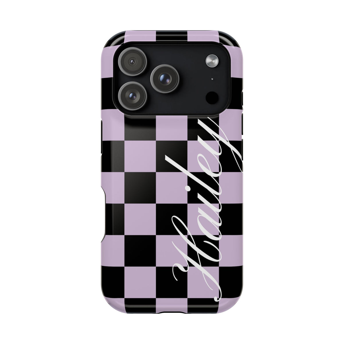 Custom Witchy Checkered iPhone Case