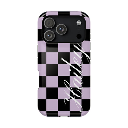 Custom Witchy Checkered iPhone Case
