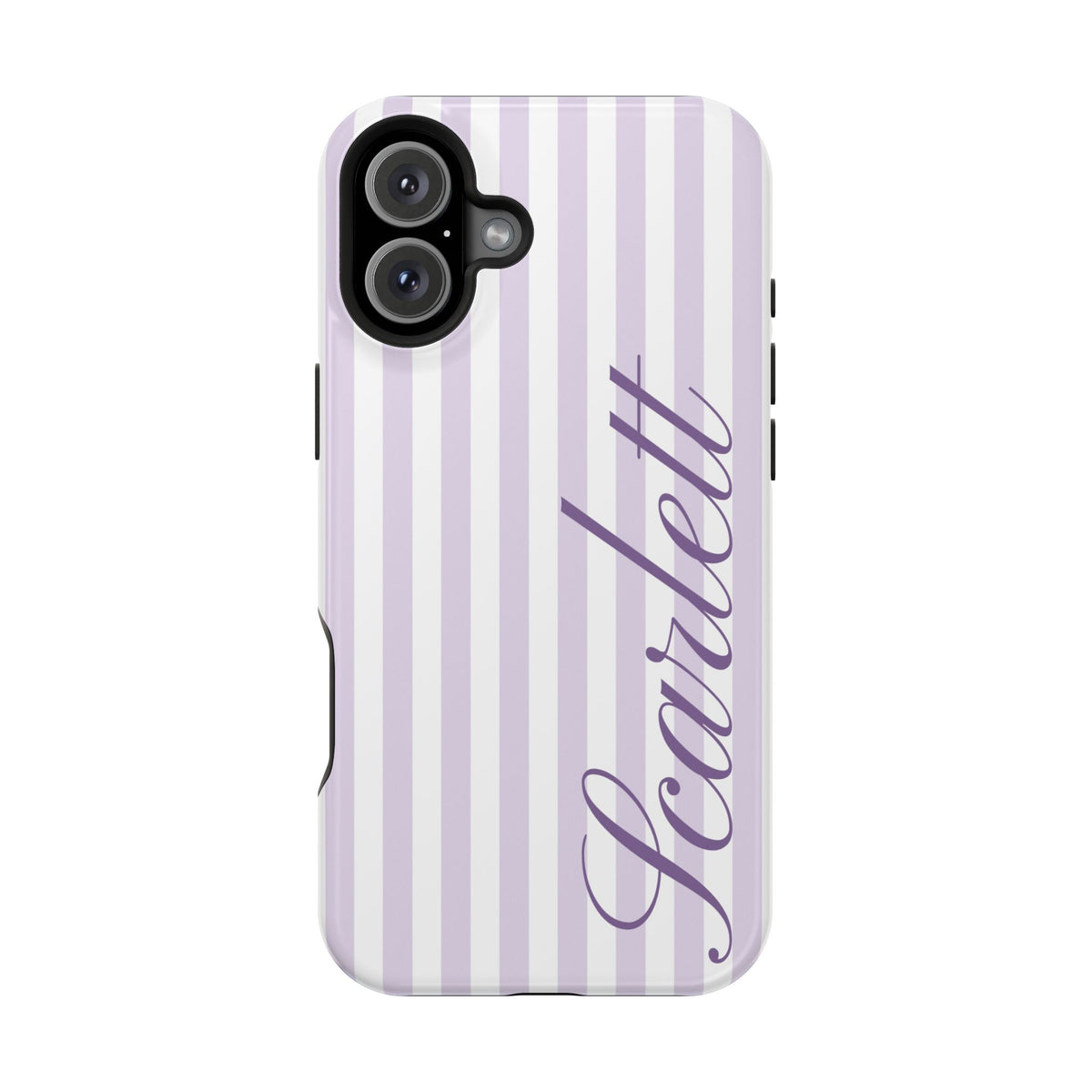 Personalized Lilac Beau iPhone Case