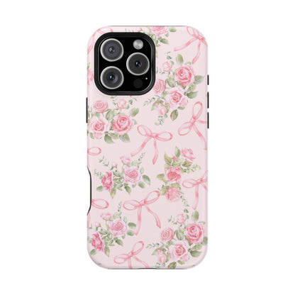 Bows & Roses iPhone Case