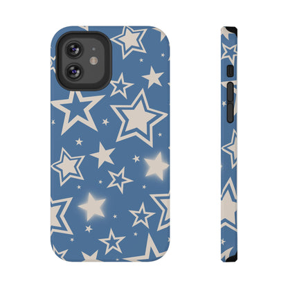 Blue Stardust iPhone Case