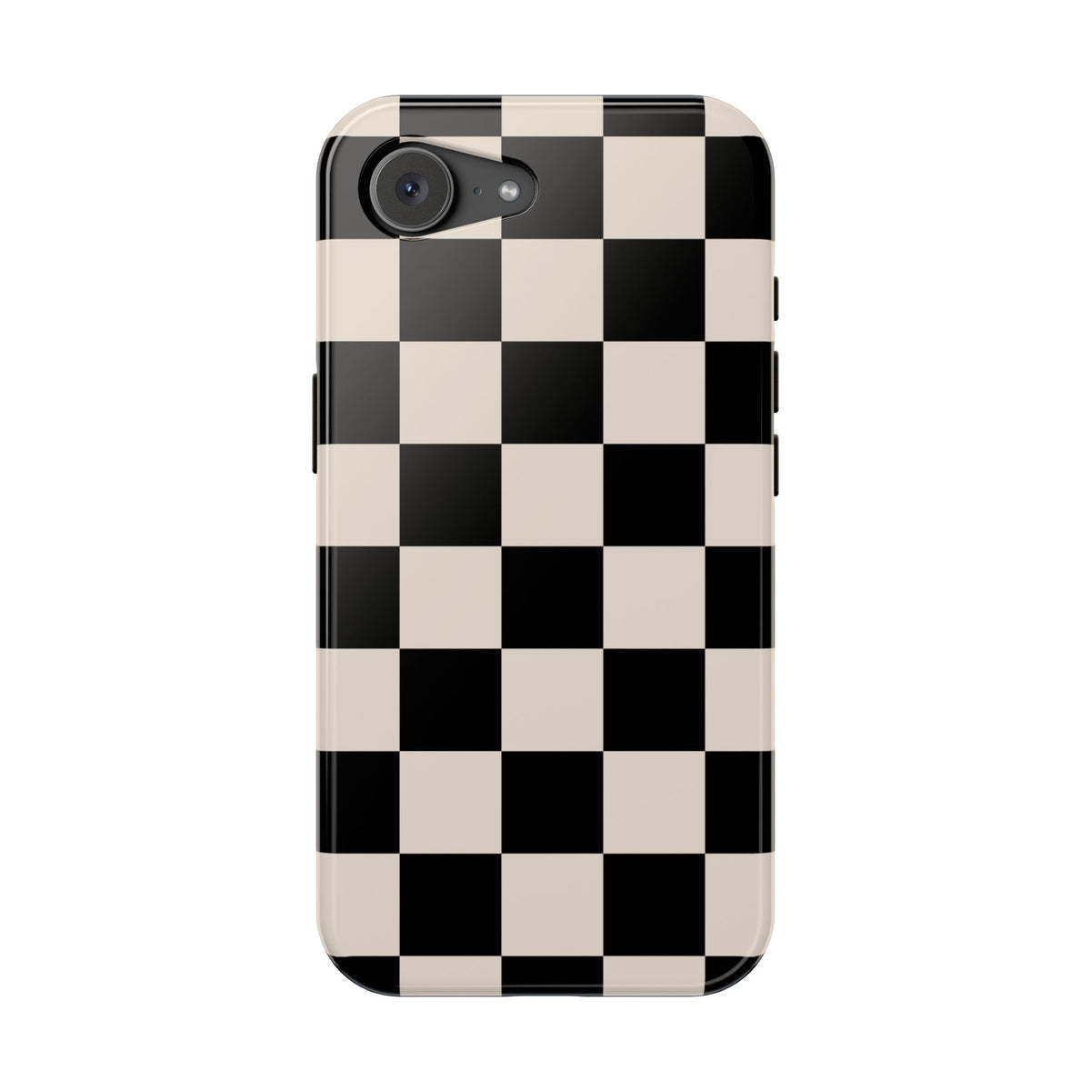 Espresso Checkered iPhone Case