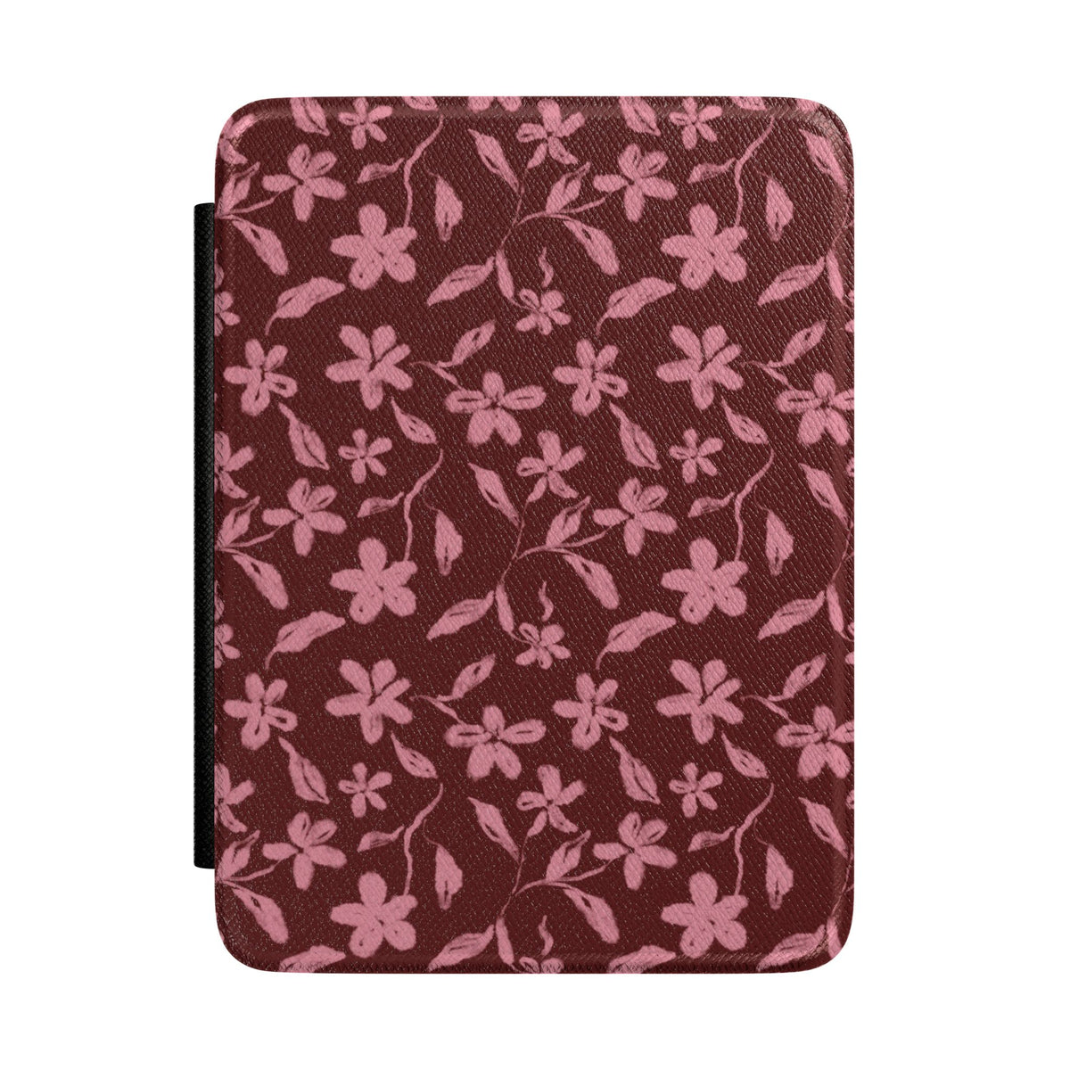 Burgundy Petals Kindle Case
