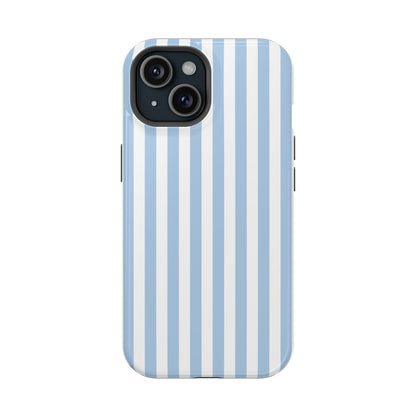 Blue Picnic Stripes iPhone Case
