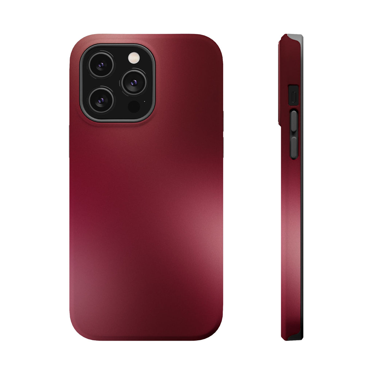 Burgundy Aura iPhone Case