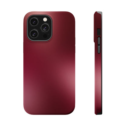 Burgundy Aura iPhone Case