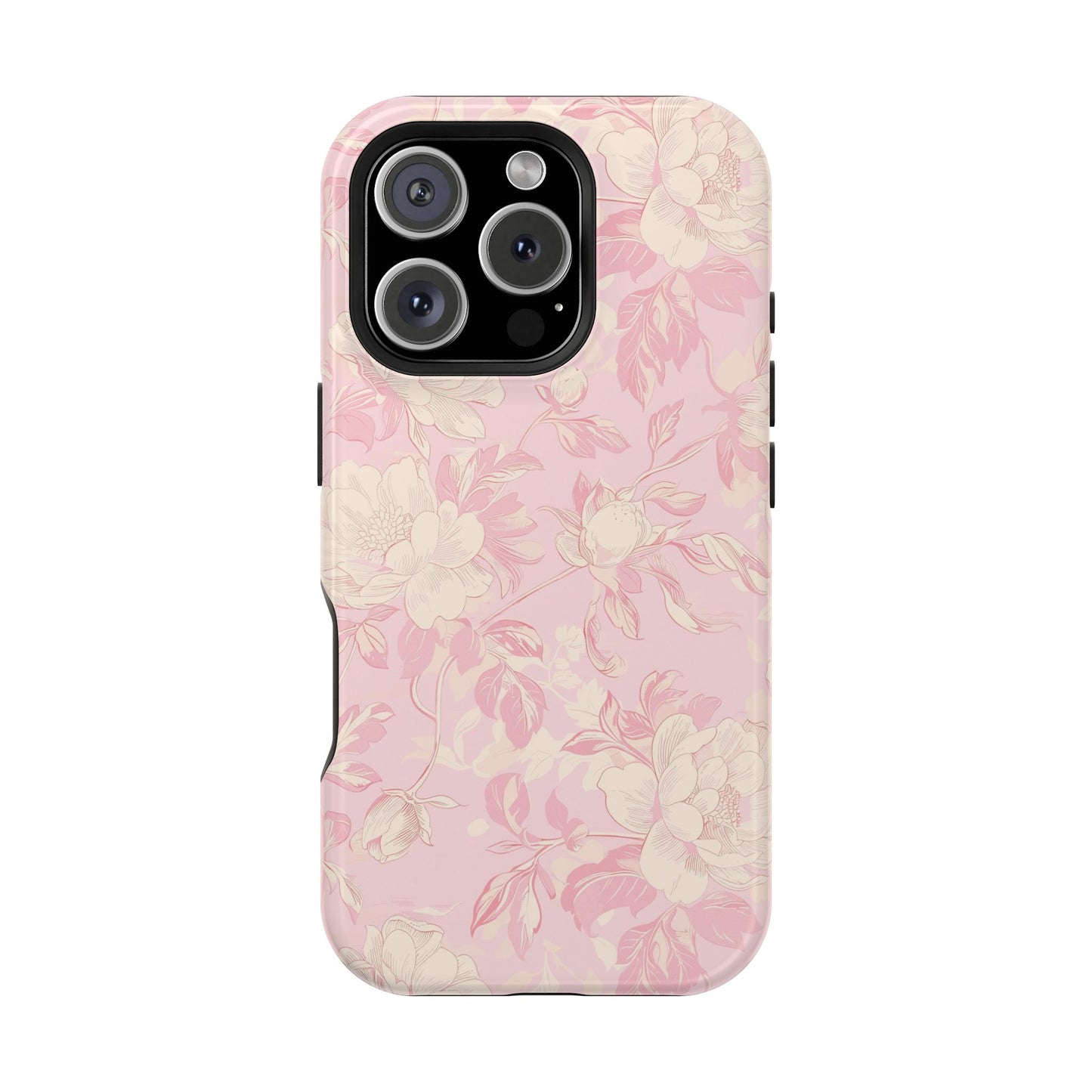 Pretty Pink Toile iPhone Case