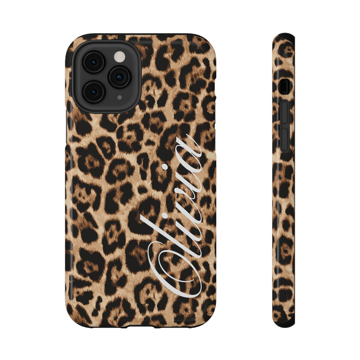 Custom Classic Leopard iPhone Case