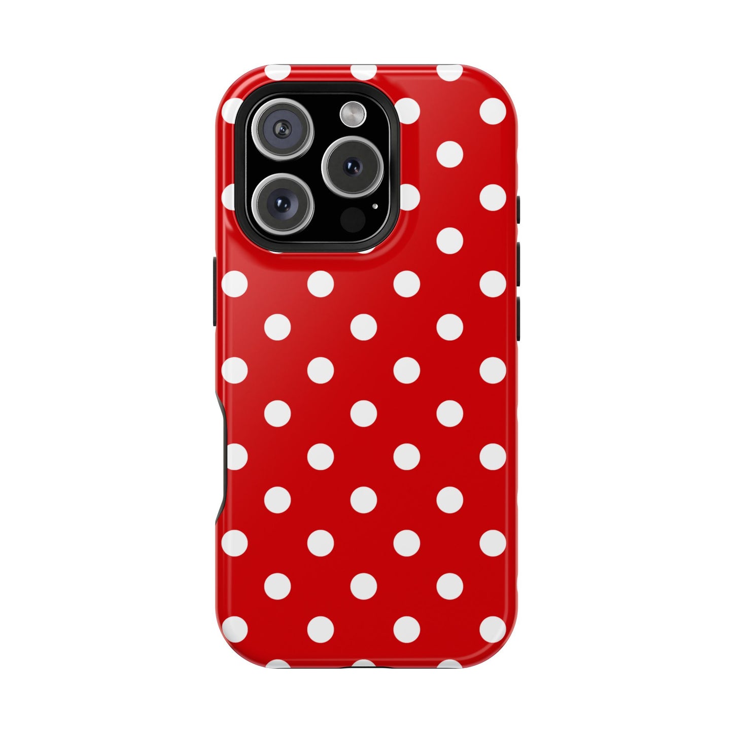 Red Polka Dots iPhone Case
