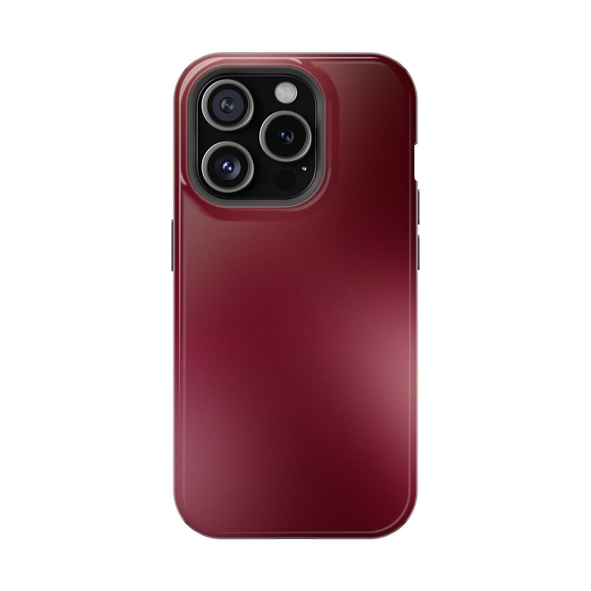 Burgundy Aura iPhone Case