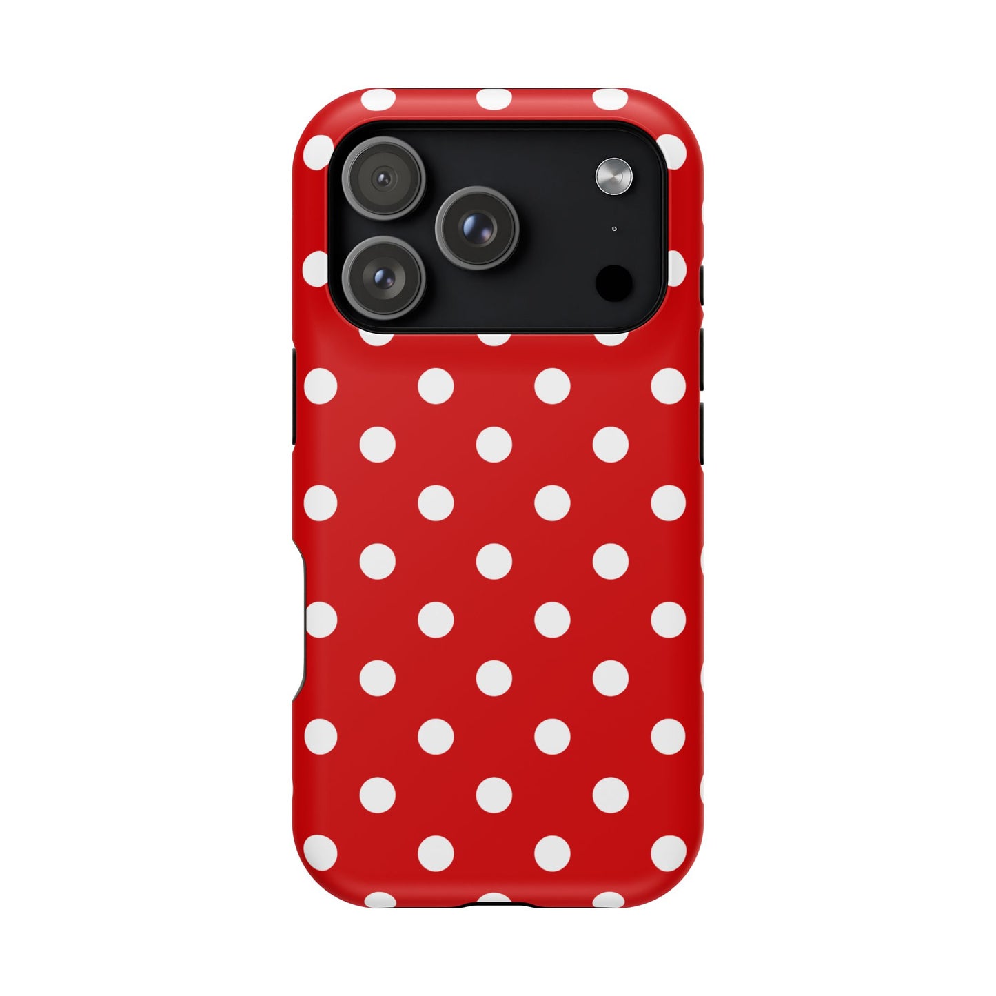 Red Polka Dots iPhone Case