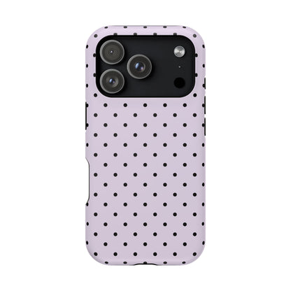 Lilac Mini Dots iPhone Case