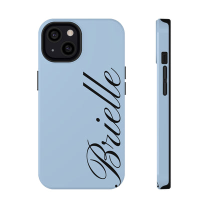 Personalized Blue iPhone Case