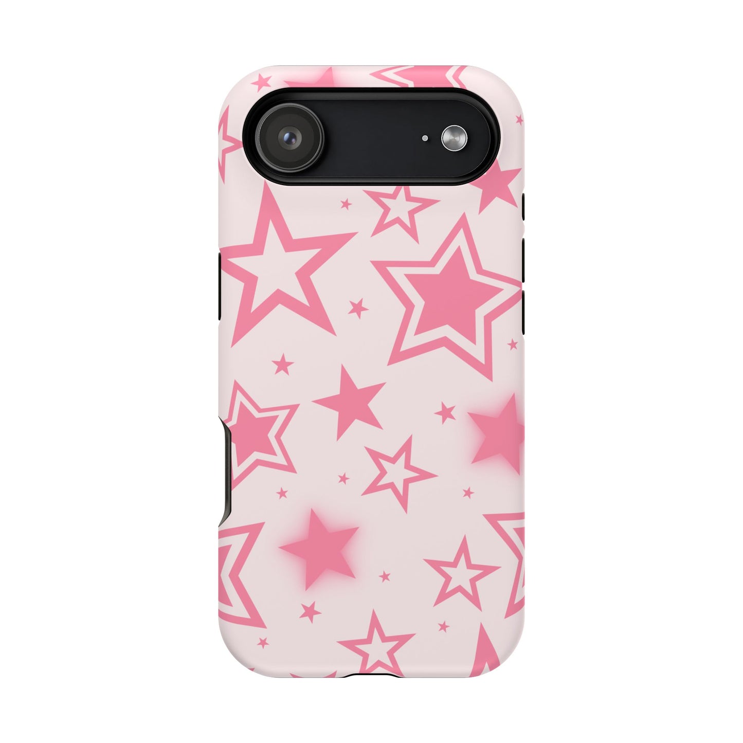 Hot Pink Stardust iPhone Case