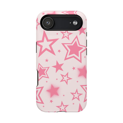 Hot Pink Stardust iPhone Case