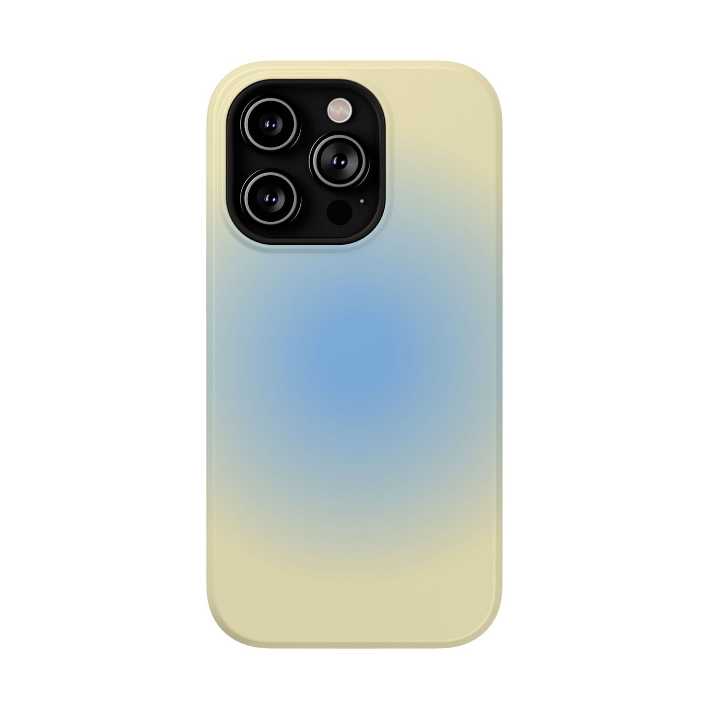 Blue & Yellow Aura iPhone Case