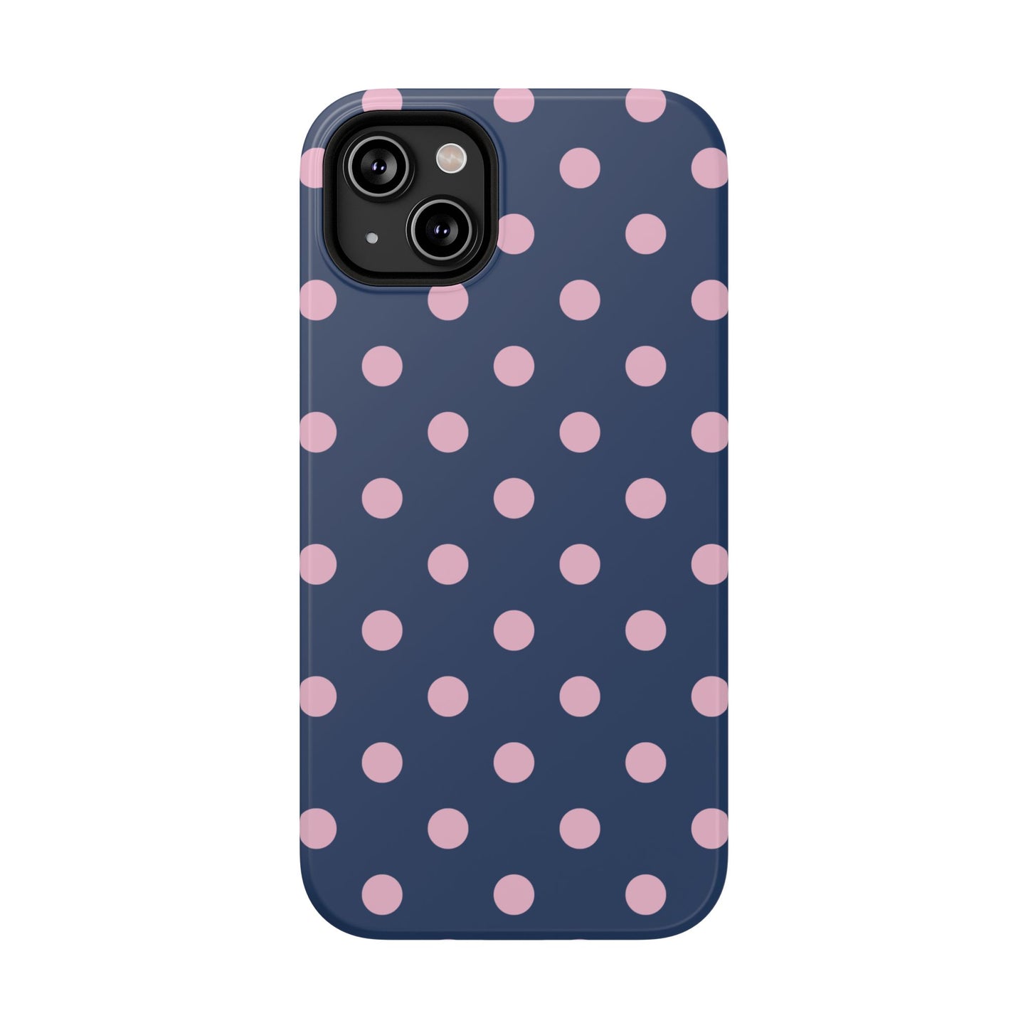 Periwinkle Polka Dots iPhone Case