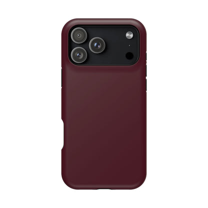 Burgundy iPhone Case