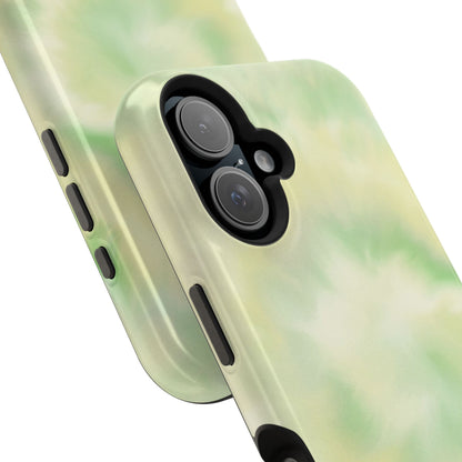 Lime Tie Dye iPhone Case