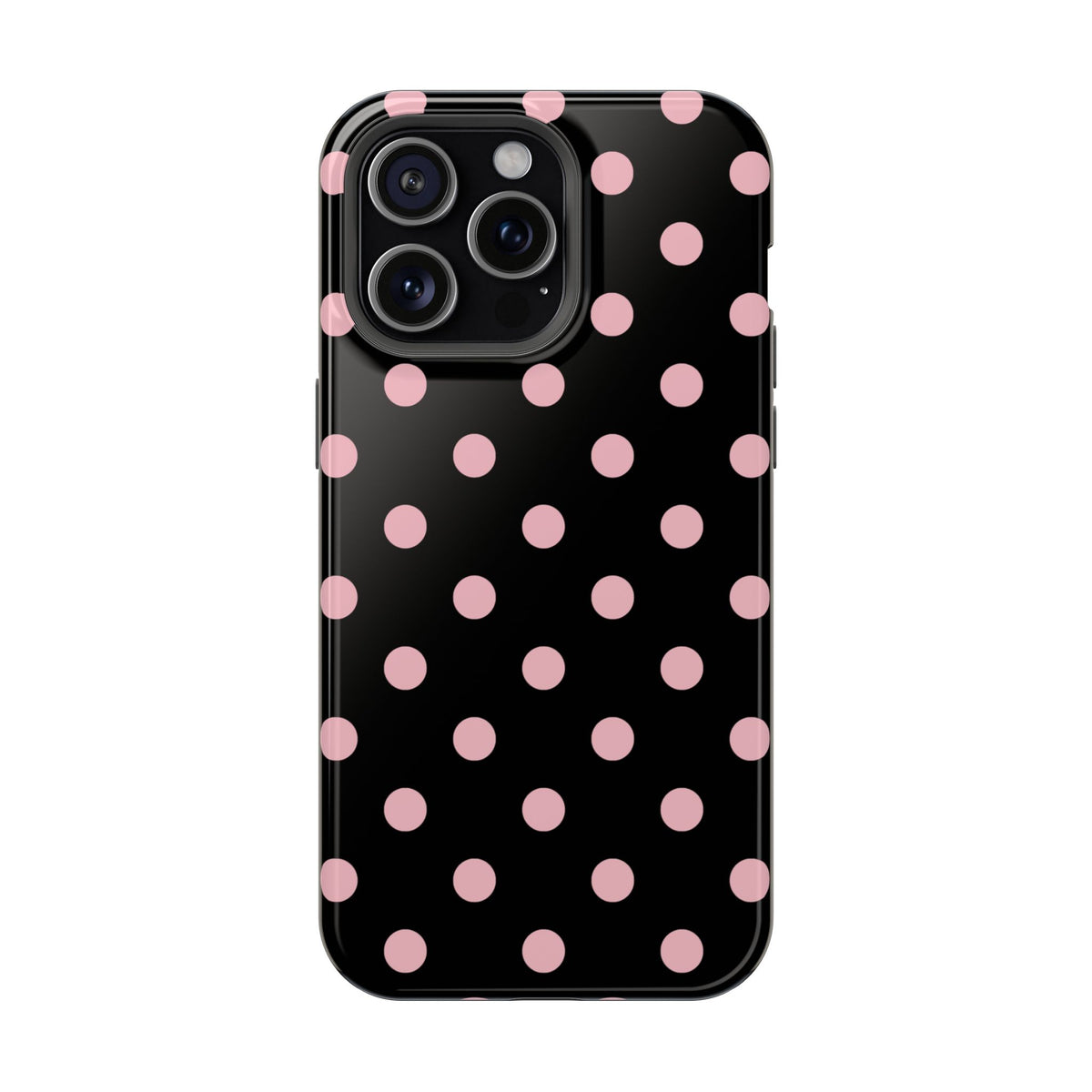 Sweet Midnight Polka Dots iPhone Case