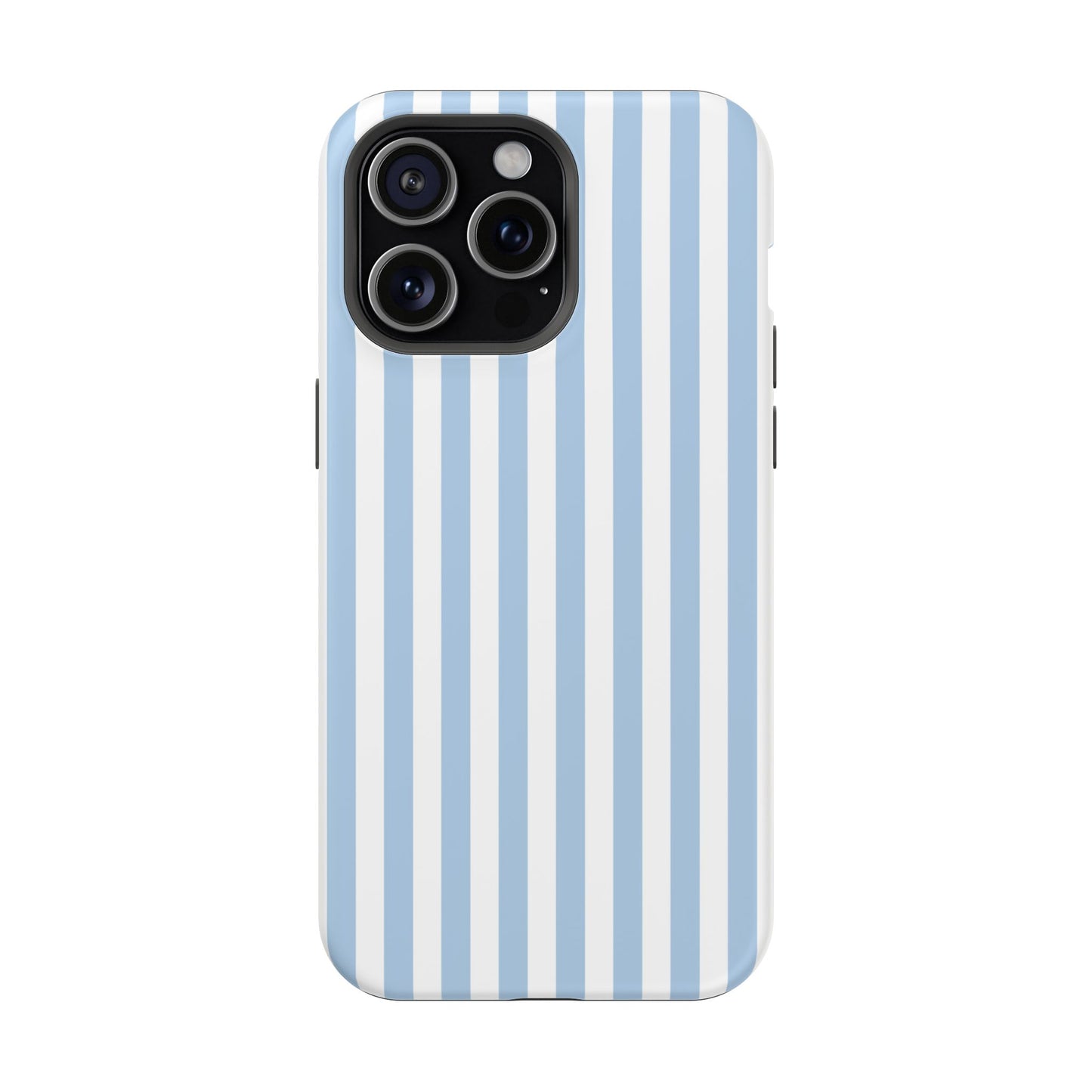Blue Picnic Stripes iPhone Case