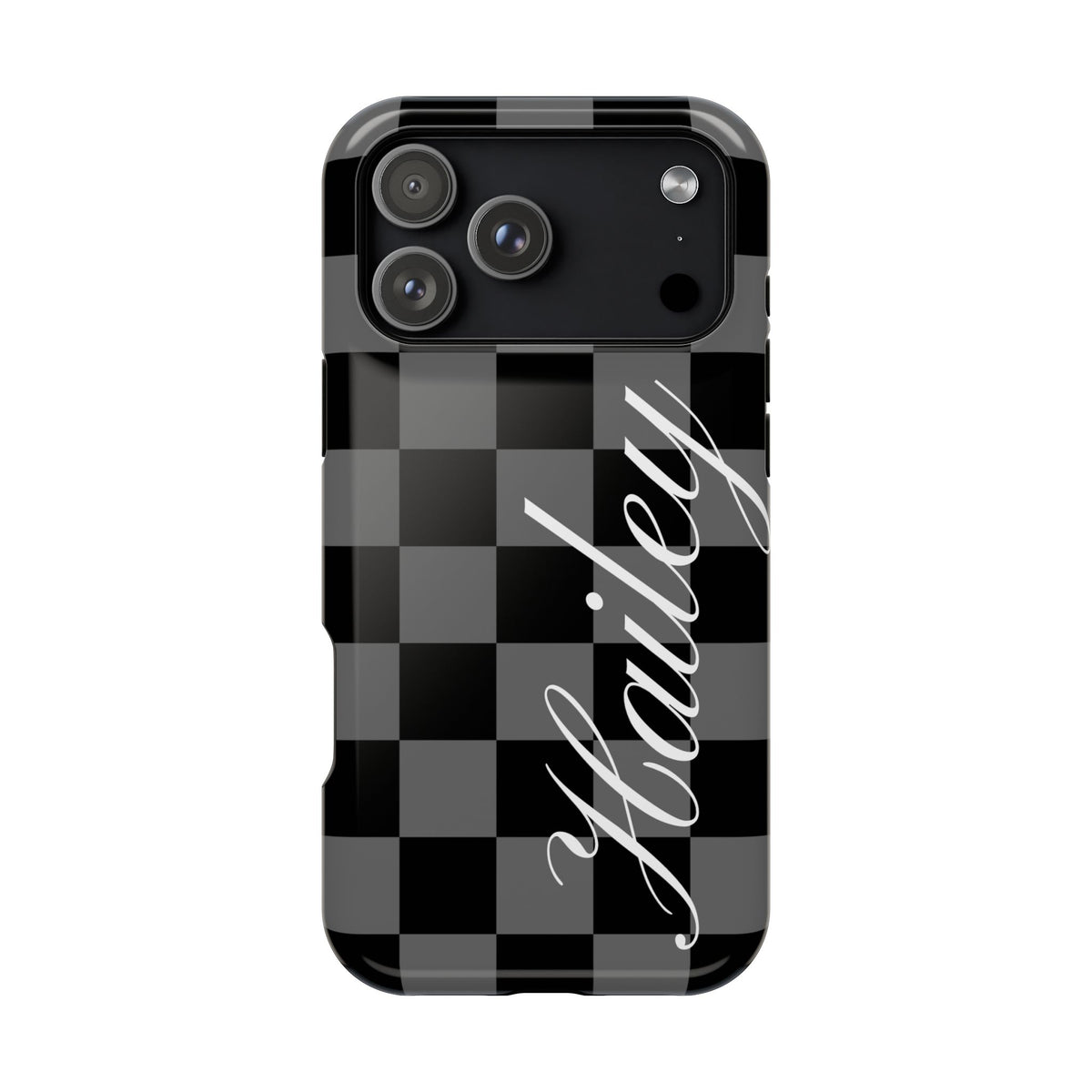 Custom Twilight Checkered iPhone Case