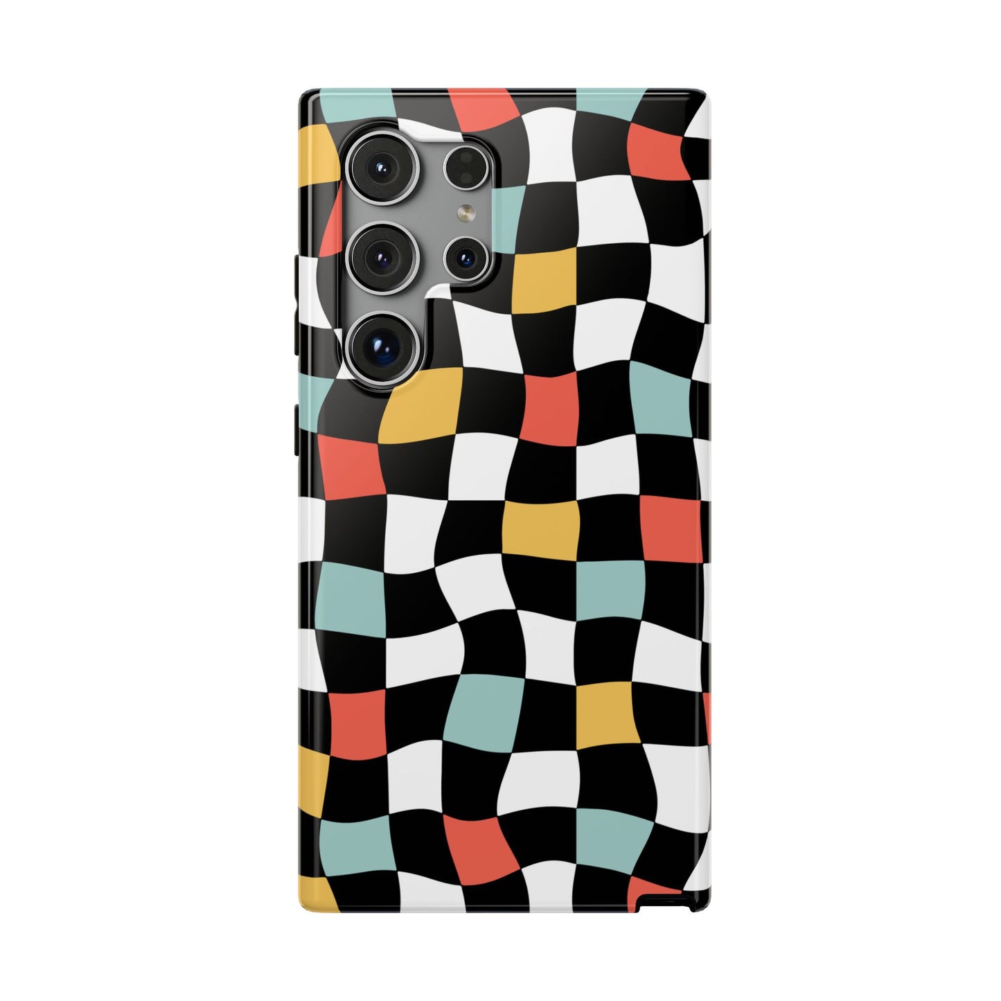 Retro Check Samsung Case