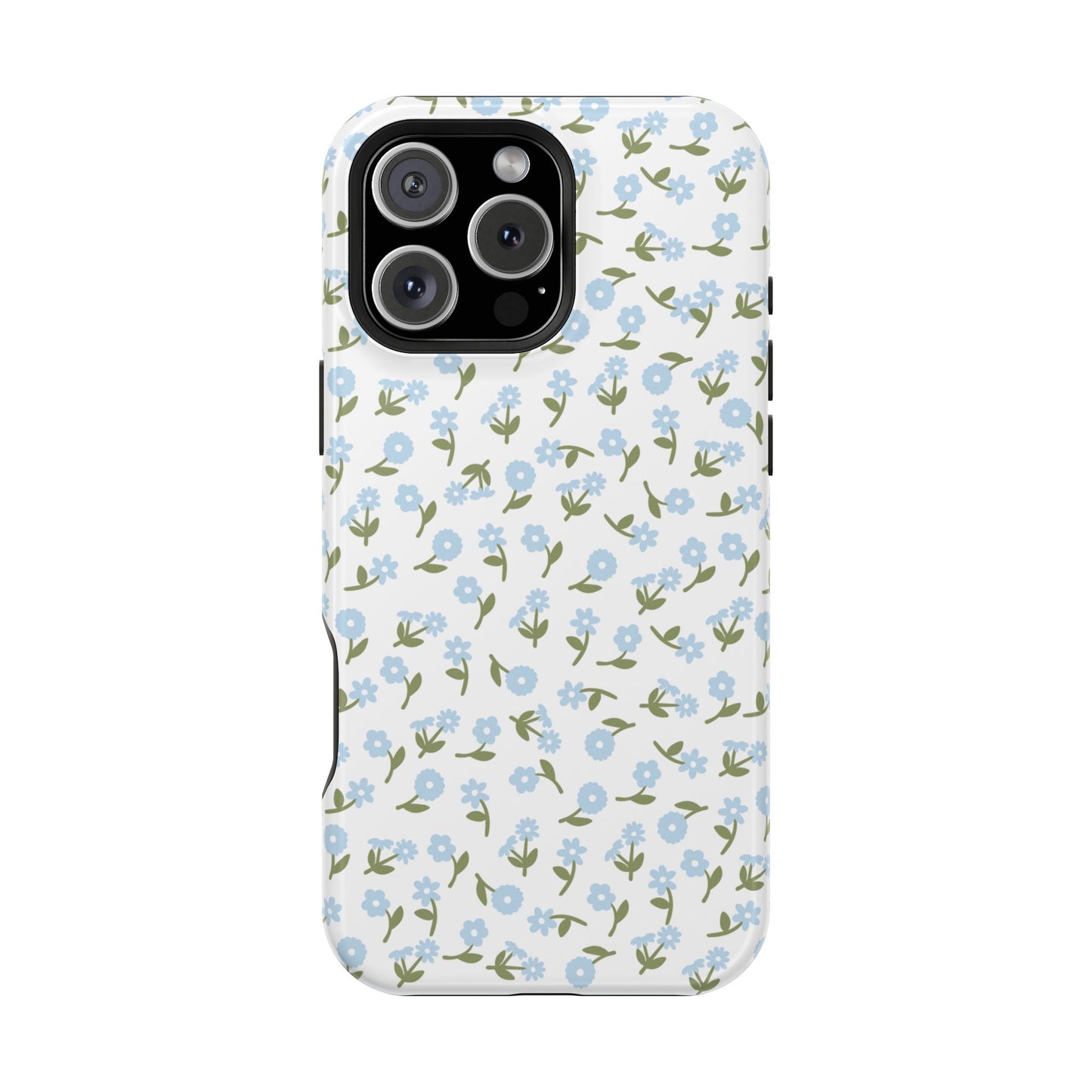 Blue Bloom iPhone Case