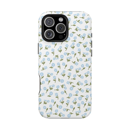 Blue Bloom iPhone Case