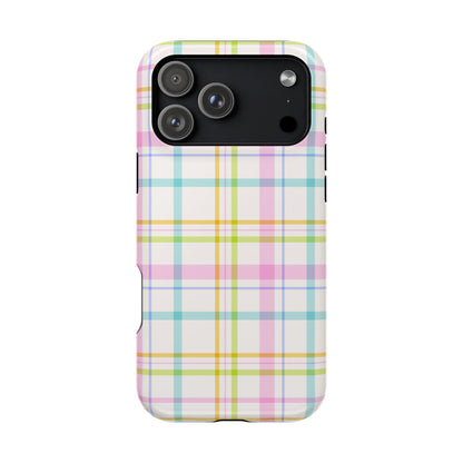 Sweetheart Plaid iPhone Case