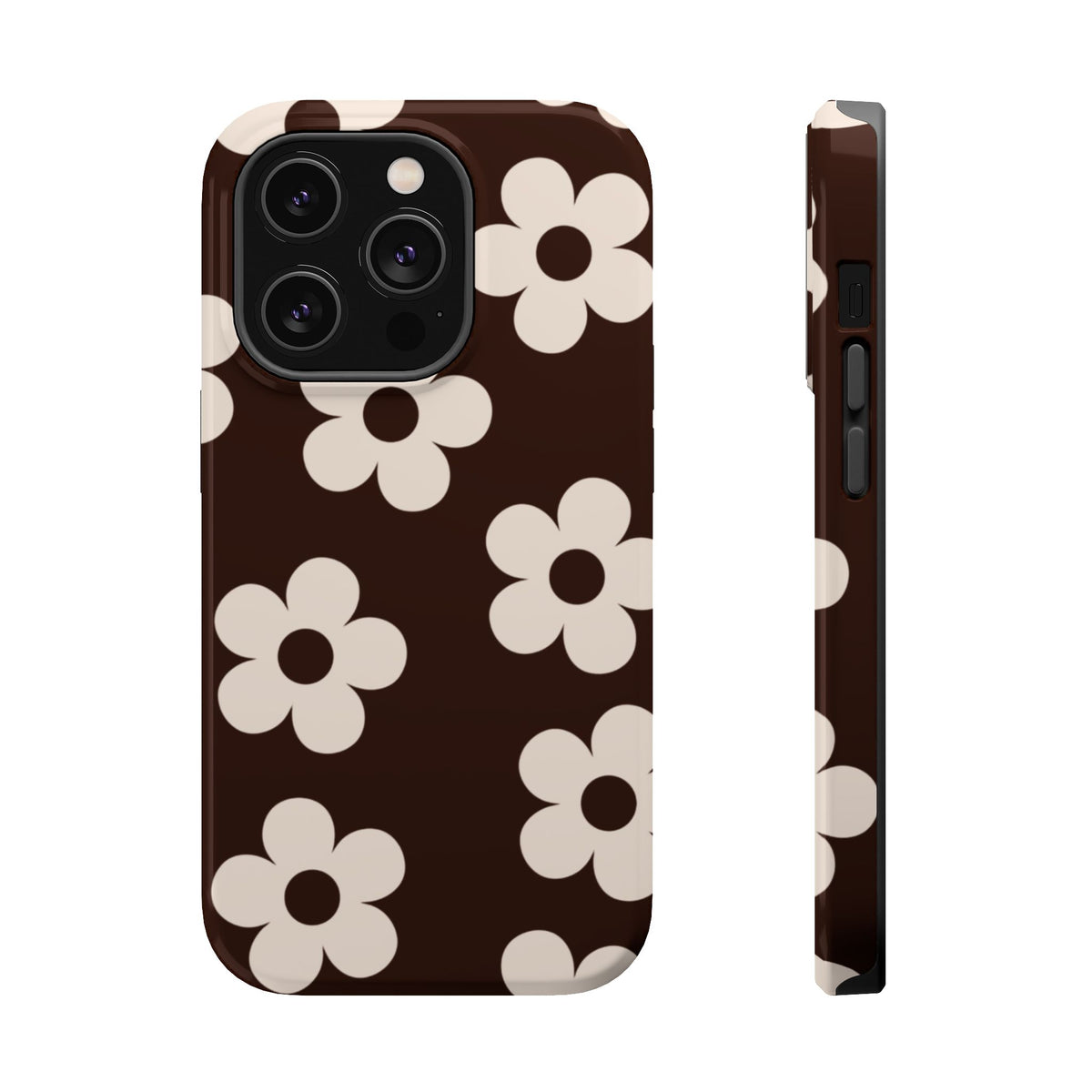 Cocoa Flowers iPhone Case