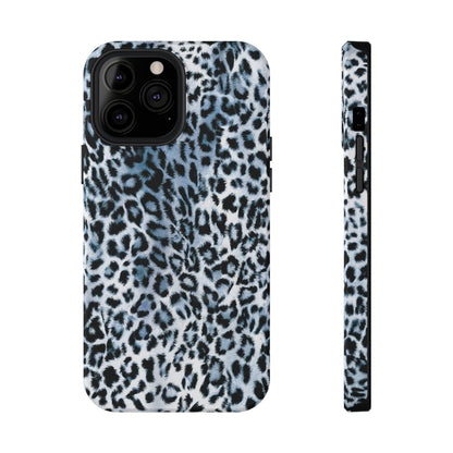 Sapphire Leopard iPhone Case