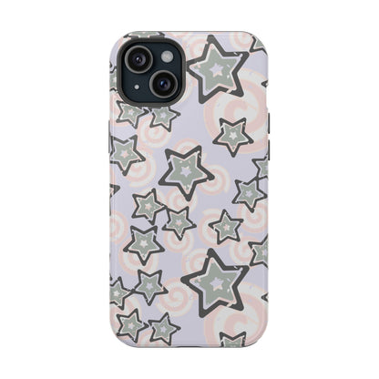 Y2K Gray Star iPhone Case