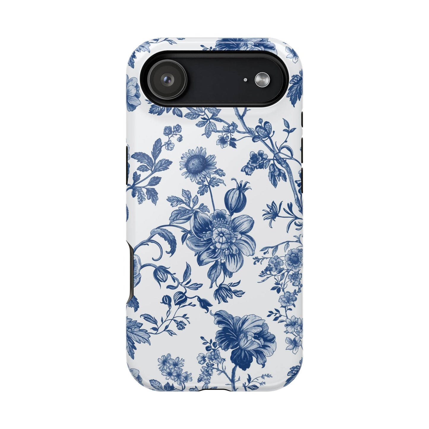 French Navy Toile iPhone Case