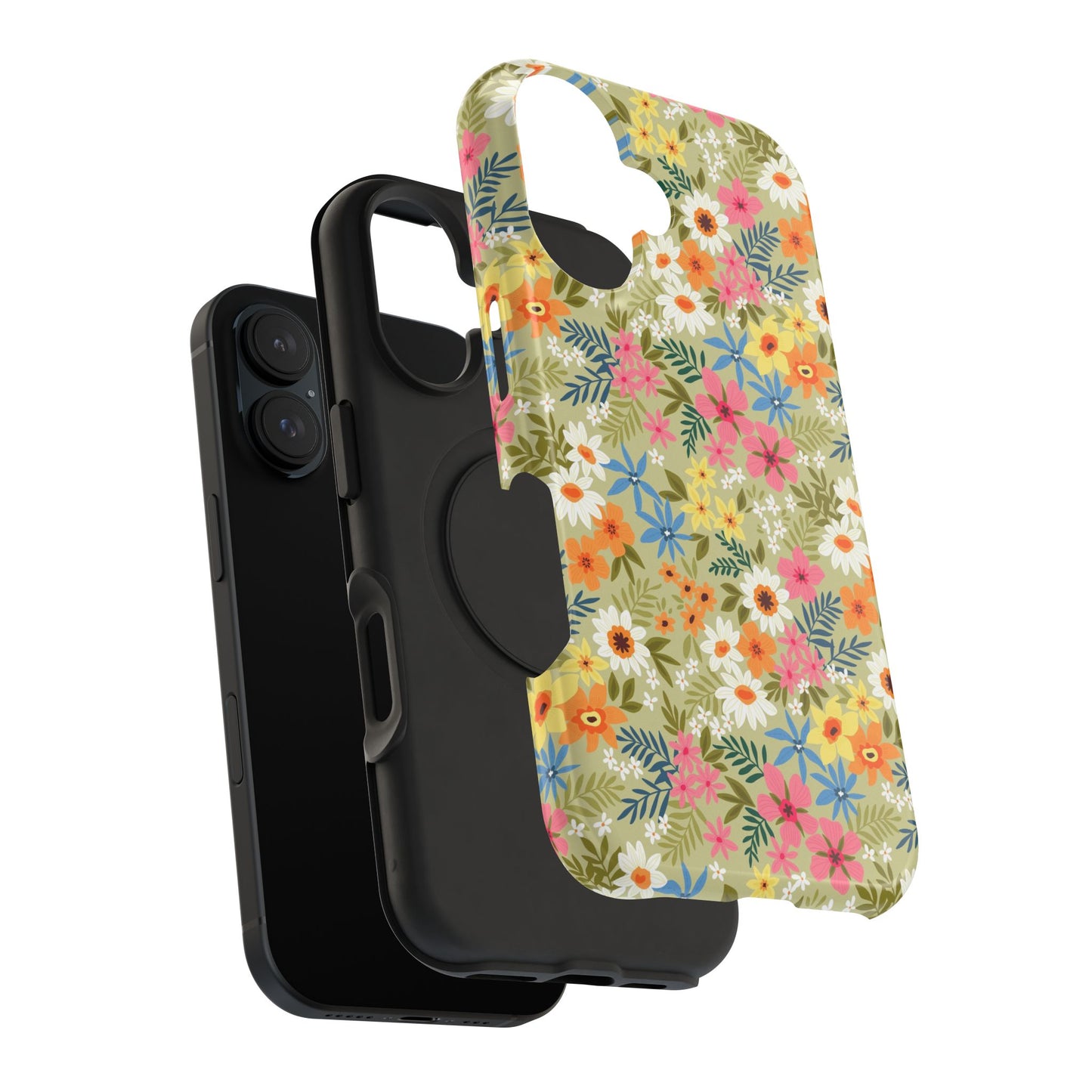 Colorful Posies iPhone Case