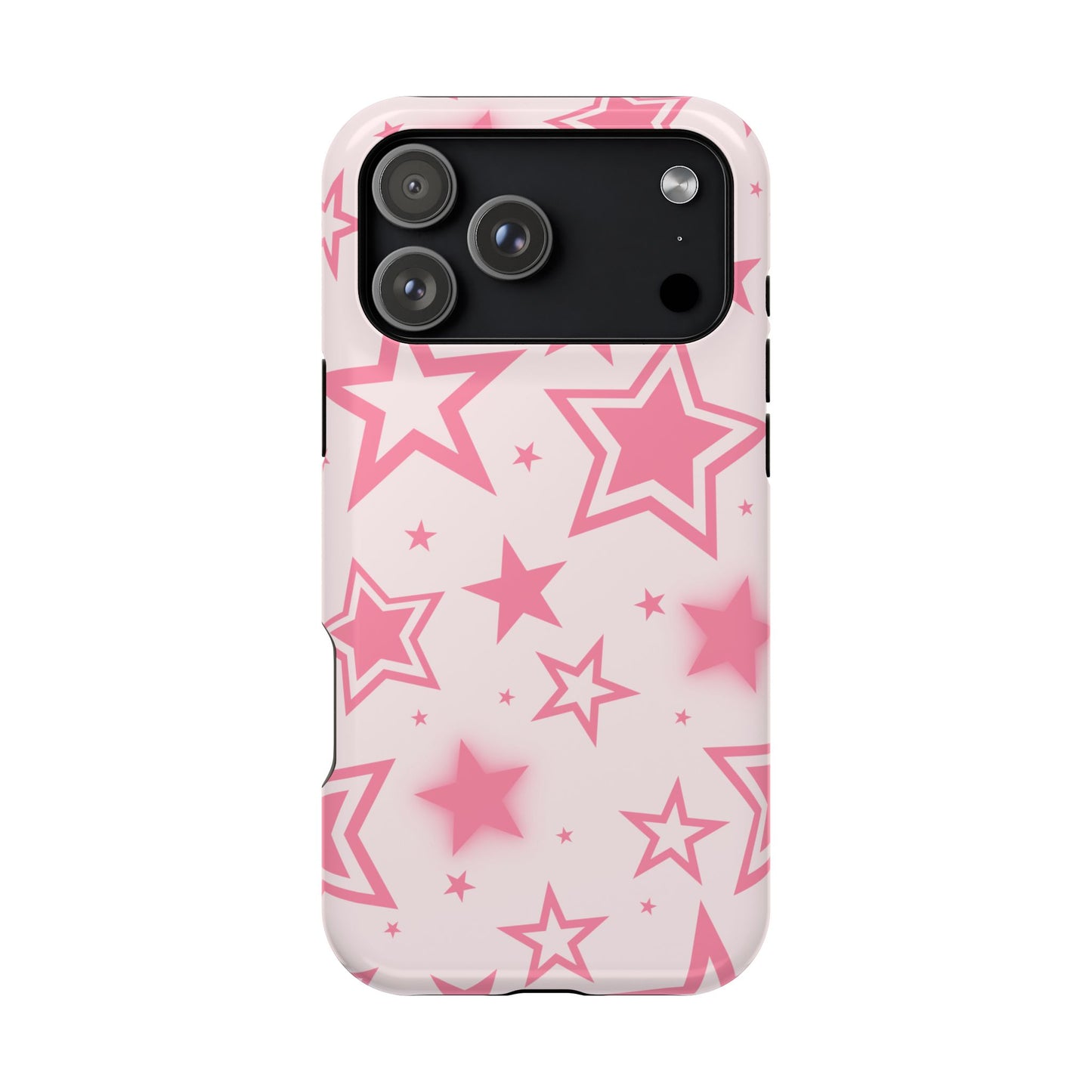 Hot Pink Stardust iPhone Case